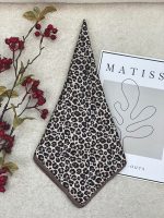 مینی اسکارف پلنگی نخی فرانلند رشت عمده