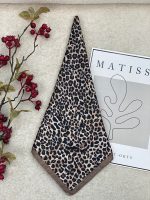 مینی اسکارف پلنگی نخی فرانلند رشت عمده