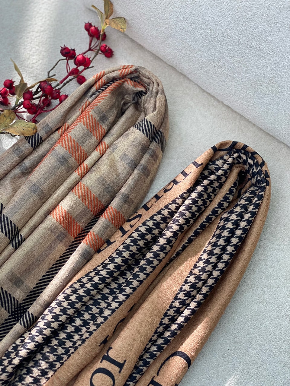 شال مخمل برند ترکیبی فرانلند رشت