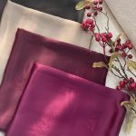 روسری ساتن قواره 110 پروانه فرانلند