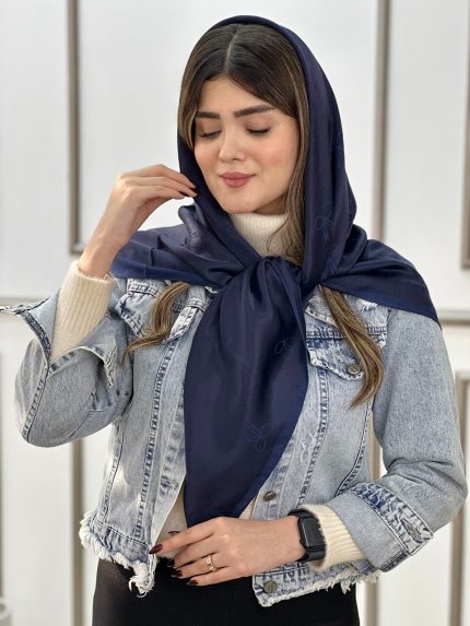 روسری ساتن قواره 110 پاپیون فرانلند