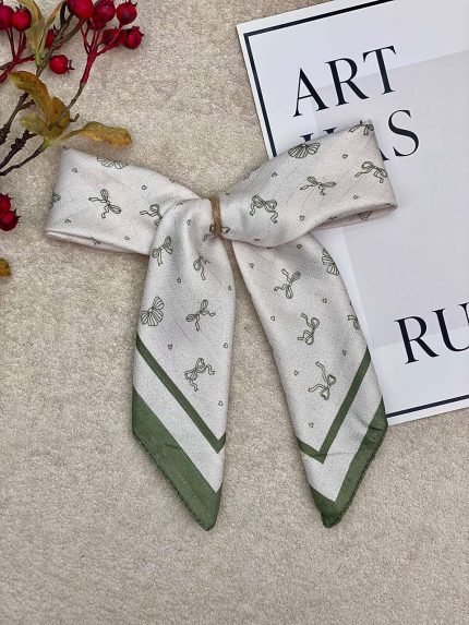 مینی اسکارف پاپیون لمه دار رشت فرانلند عمده