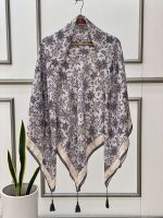 روسری سیا اسکارف گل فرانلند رشت