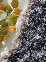 روسری سیا اسکارف گل فرانلند رشت