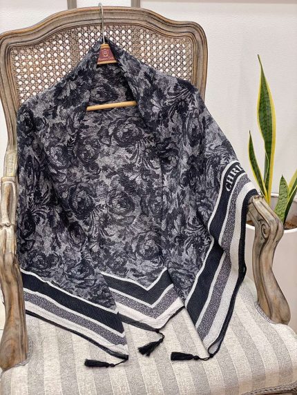 روسری نخ سیا اسکارف دیور فرانلند رشت عمده خد ادوست رشت