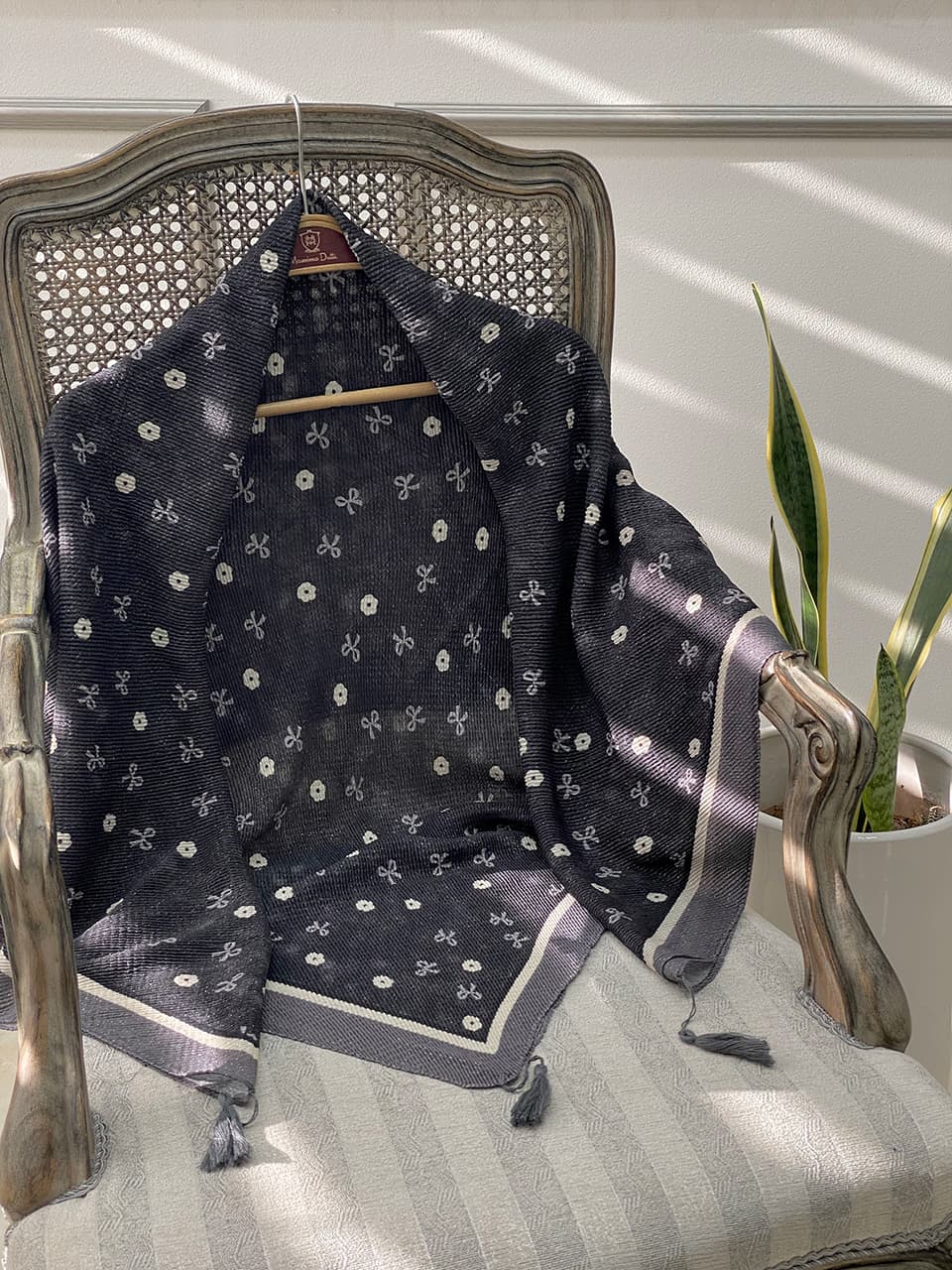 روسری پلیسه سوپر نخ پاپیون عمده خدادوست رشت