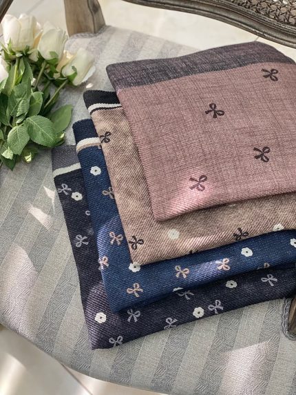 روسری پلیسه سوپر نخ پاپیون عمده خدادوست رشت