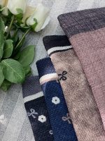 روسری پلیسه سوپر نخ پاپیون عمده خدادوست رشت