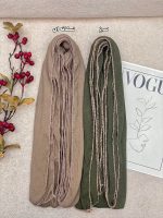 شال پلیسه برشکا دور خز (1894) - Image 8