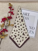 مینی اسکارف نخی شاپرک عیدانه فران لند عمده خدادوست رشت