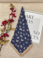 مینی اسکارف نخی شاپرک عیدانه فران لند عمده خدادوست رشت