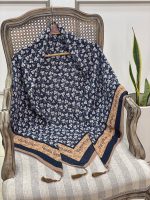 روسری قواره 125 سوپر نخ طرحدار عمده فرانلندخدادوست رشت