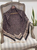 روسری قواره 125 سوپر نخ طرحدار عمده فرانلندخدادوست رشت