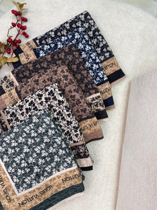 روسری قواره 125 سوپر نخ طرحدار عمده خدادوست رشت