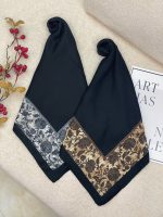 روسری نخی ژاکارد قواره 100 فرانلند رشت عمده خدادوست