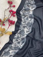 روسری نخی ژاکارد قواره 100 فرانلند رشت عمده خدادوست