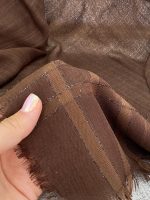روسری لنین لمه دار قواره 140 بزرگ نخی رشت فرانلند