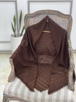 روسری لنین لمه دار قواره 140 بزرگ نخی رشت فرانلند