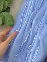 شال وارداتی حریر دور مرواریدی فرانلند عمده خدادوست رشت عیدانه