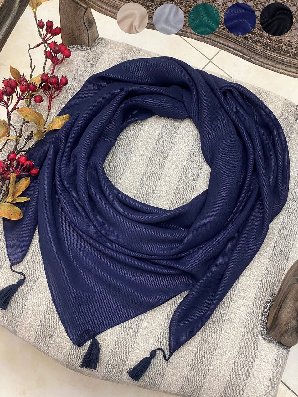 1934-1 روسری دنیز قواره 140 عیدانه فرانلند رشت