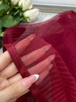 شال پلیسه دور گان تور عیدانه فر انلند رشت