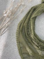 روسری سه گوش گیپور دور عدسی عیدانه فرانلند رشت عمده خدادوست