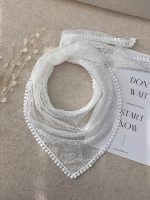 روسری سه گوش گیپور دور عدسی عیدانه فرانلند رشت عمده خدادوست