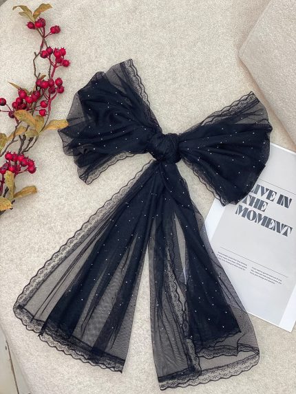 شال توری دور دانتل فرانلند رشت عکده خدادوست