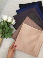 روسری ژاکارد قواره 110 گل فرانلند رشت عمده خدادوست