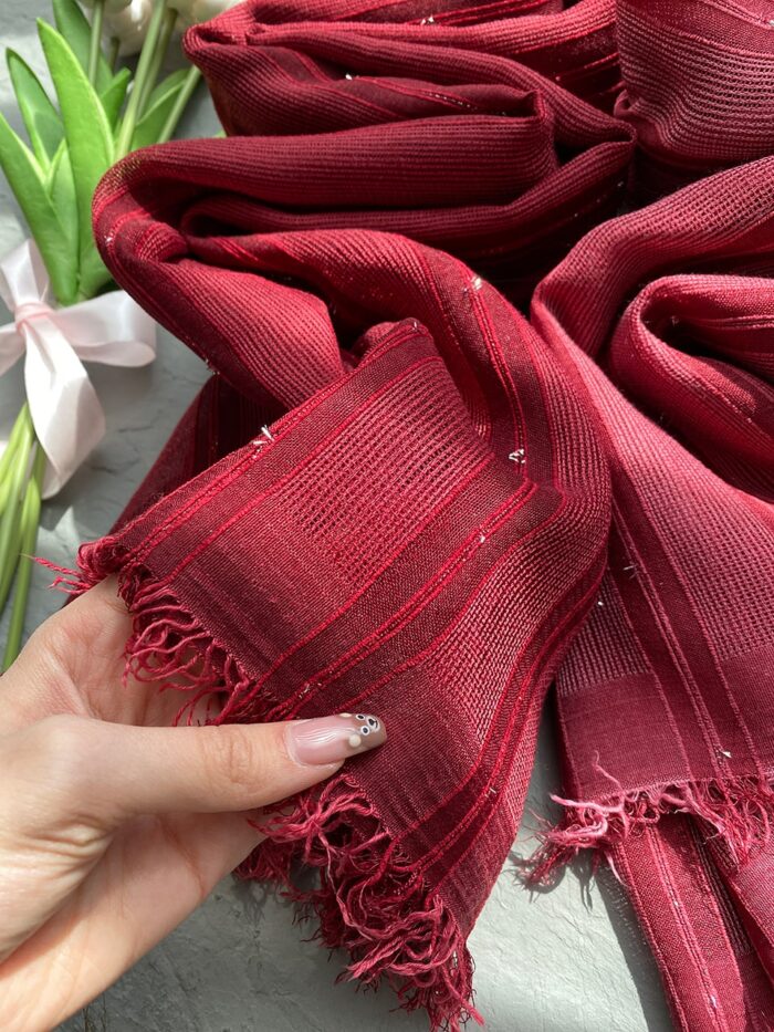 شال نخ بهاره ستاره ای عیدانه رشت فرانلند عمده