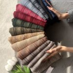 شال نخ بهاره ستاره ای عیدانه رشت فرانلند عمده