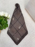 روسری نخی ژاکارد پاپیون فرانلند رشت