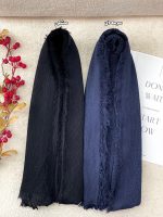 شال کنفی وارداتی ساده مافیا شال و روسری فرانلند رشت