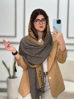 شال نخی خیس برند منگوله دار فرانلند رشت