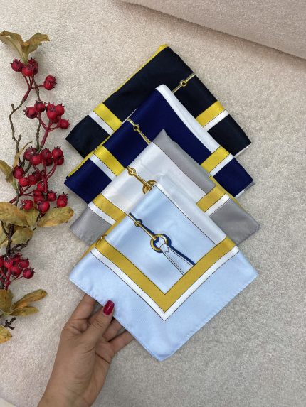 مینی اسکارف ابریشم تیویل گوچی فران لند رشت