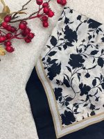 روسری مادرانه طرح دار دست دوز فرانلند رشت