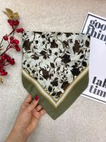 روسری مادرانه طرح دار دست دوز فرانلند رشت