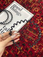 تل تقسیم مو مشکی مات اکسسوری فرانلند رشت