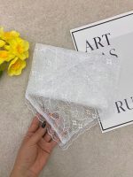 روسری سه گوش مجلسی گسپور دور دانتل فرانلند رشت