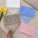 روسری سه گوش مجلسی گسپور دور دانتل فرانلند رشت