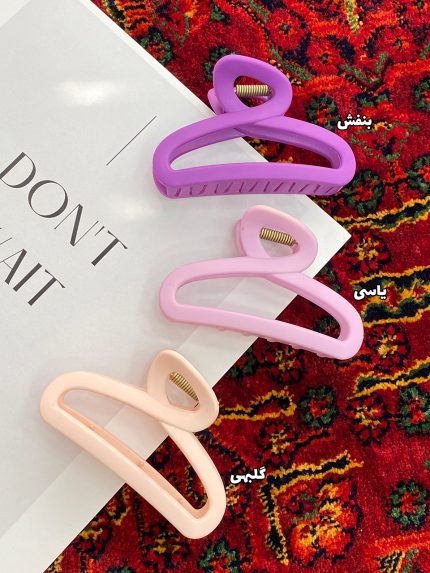 کلیپس شمعی روبانی رنگی اکسسوری رشت فرانلند