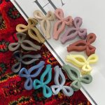 مینی کلیپس شمعی پاپیون ترند اکسسوری رشت فرانلند