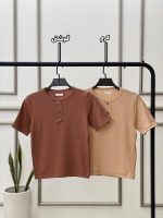 تیشرت نخ پنبه سه دکمه فرانلند رشت