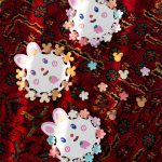 کلیپس بچگانه خرسی و خرگوشی 10 عددی اکسسوری فرانلند رشت
