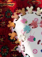 کلیپس بچگانه خرسی و خرگوشی 10 عددی اکسسوری فرانلند رشت