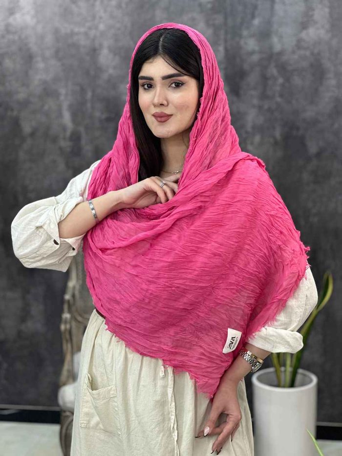 شال نخی دور ریش زارا فرانلند رشت