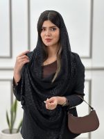 شال حصیری پلنگی لمه دار (2145) - Image 2