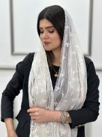 شال توری دور دانتل پاپیون فرانلند رشت