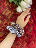 اسکرانچی ساتن پلنگی اکسسوری رشت فرانلند
