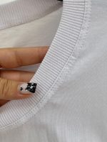 تیشرت نخ پنبه سفید چاپی آل استار کارل پلنگی چری رشت فرانلند